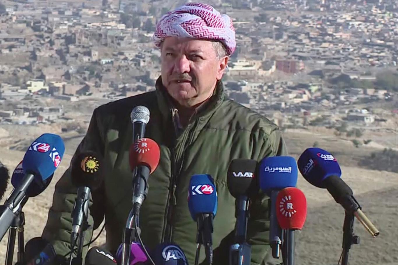 PYD’nin sivillere saldırmasına Barzani’den sert tepki